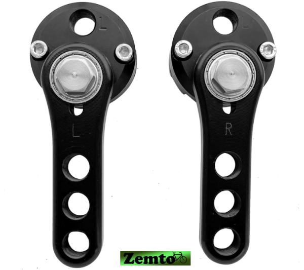 Fahrrad Pedal arm Verkürzung anpassbar, für linke oder rechts